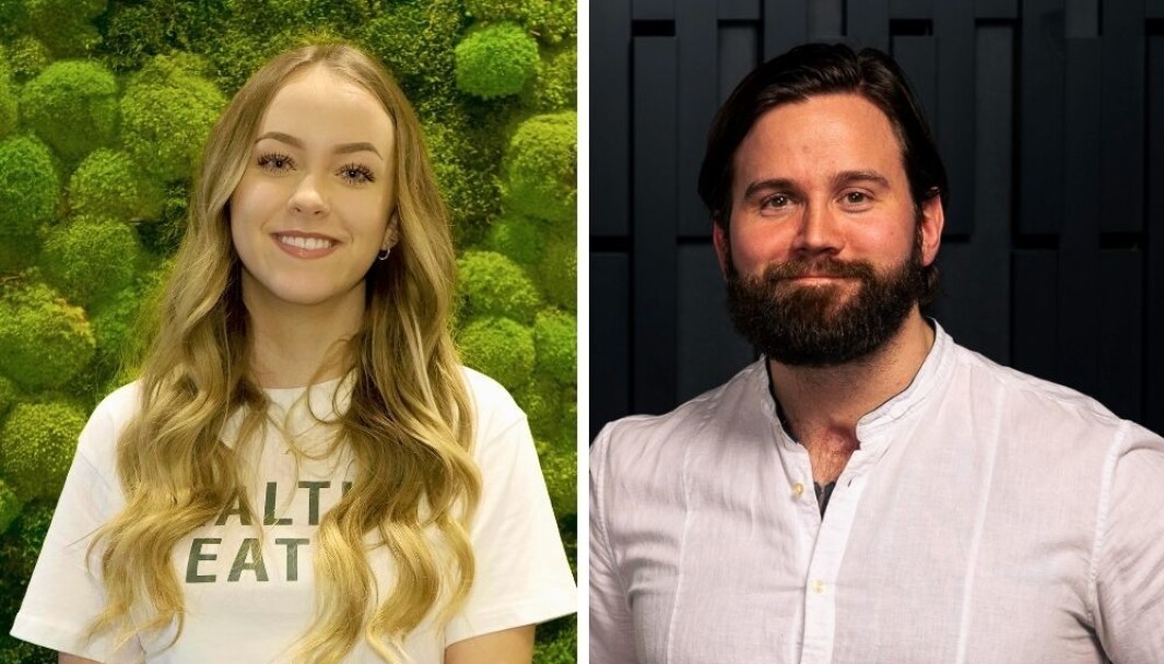 Markedssjef i Healthy EATS, Anniken Veland Sætra og daglig leder i Sally Norge, Joakim Ingebrigtsen. Markedssjef i Healthy EATS, Anniken Veland Sætra og daglig leder i Sally Norge, Joakim Ingebrigtsen.
