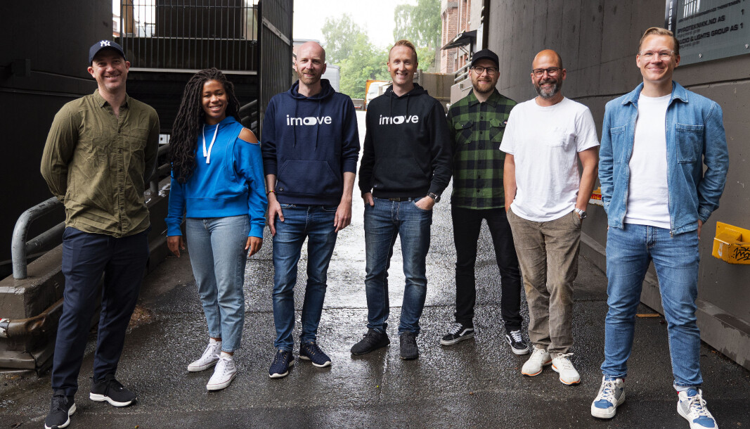 Kreatør Helge Svendsen, PR-rådgiver Salima Jobarteh, Gründer imove Gunnar Birkenfeldt, CEO imove Hans Kristian Aas, Kreatør Øivind Kristiansen, Kreativ Leder Martin Pira og Byråleder Lars Eia Kirkholm Kreatør Helge Svendsen, PR-rådgiver Salima Jobarteh, Gründer imove Gunnar Birkenfeldt, CEO imove Hans Kristian Aas, Kreatør Øivind Kristiansen, Kreativ Leder Martin Pira og Byråleder Lars Eia Kirkholm