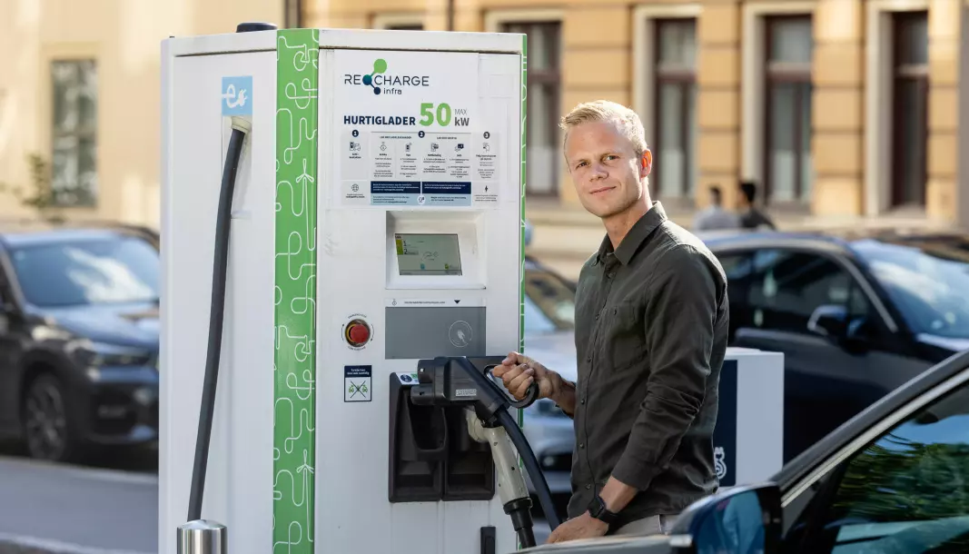 – Vi er ikke i mål før det er like enkelt å lade elbilen som å fylle bensin, sier prosjektleder for Elton, Patrik Eian Fjeldstad.
