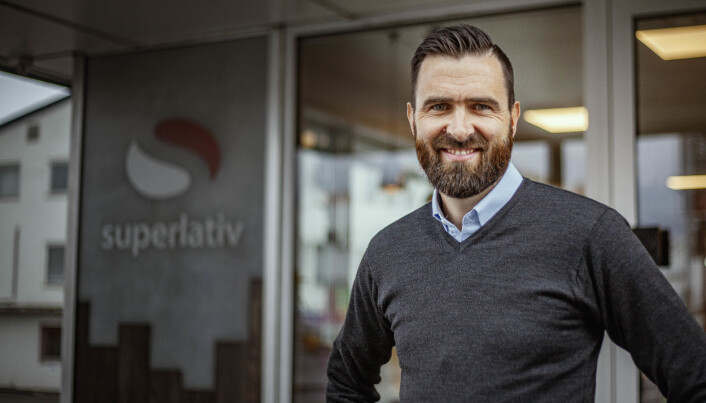 Hans Kristian Lahus, dagleg leiar i Superlativ Media. Hans Kristian Lahus, dagleg leiar i Superlativ Media.