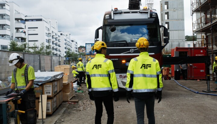 Slik ser den nye logoen til AF ut.