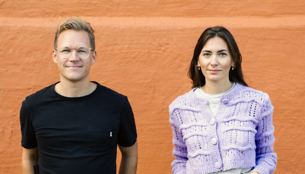 Byråleder Lars Eia Kirkholm sammen med prosjektleder Solene Lie Bourgetel. Byråleder Lars Eia Kirkholm sammen med prosjektleder Solene Lie Bourgetel.