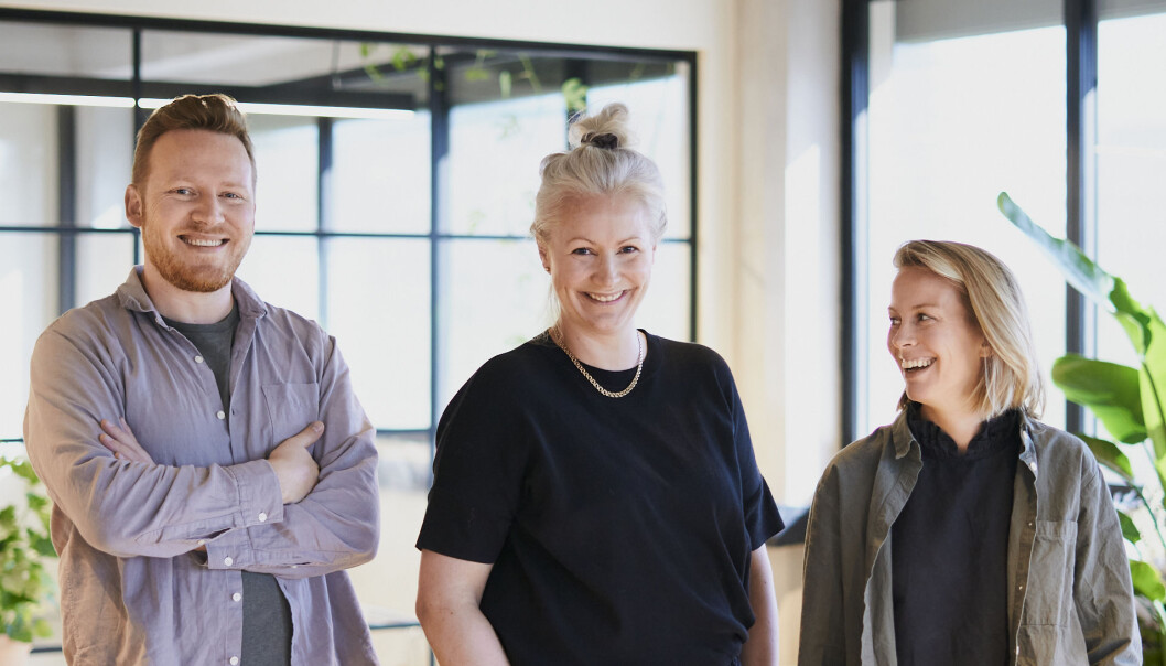 Fra venstre: Snorre Martinsen , ny Bureauleder Lise Schelvan og Maja Folgerø. Sammen utgjør de nå Bureau. Fra venstre: Snorre Martinsen , ny Bureauleder Lise Schelvan og Maja Folgerø. Sammen utgjør de nå Bureau.
