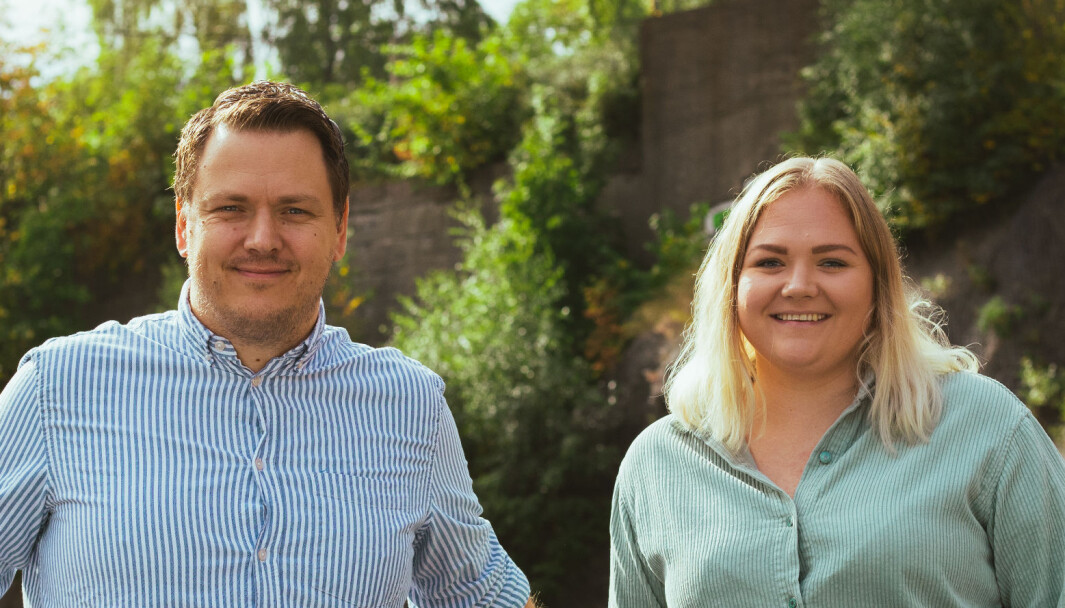 Byråleder Tommy Stiansen og prosjektleder Beate Sæther. Byråleder Tommy Stiansen og prosjektleder Beate Sæther.