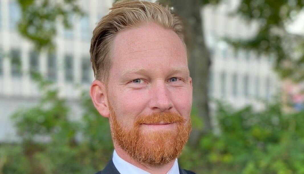 Marius Talmo får noe han har savnet i sin nye jobb. Marius Talmo får noe han har savnet i sin nye jobb.