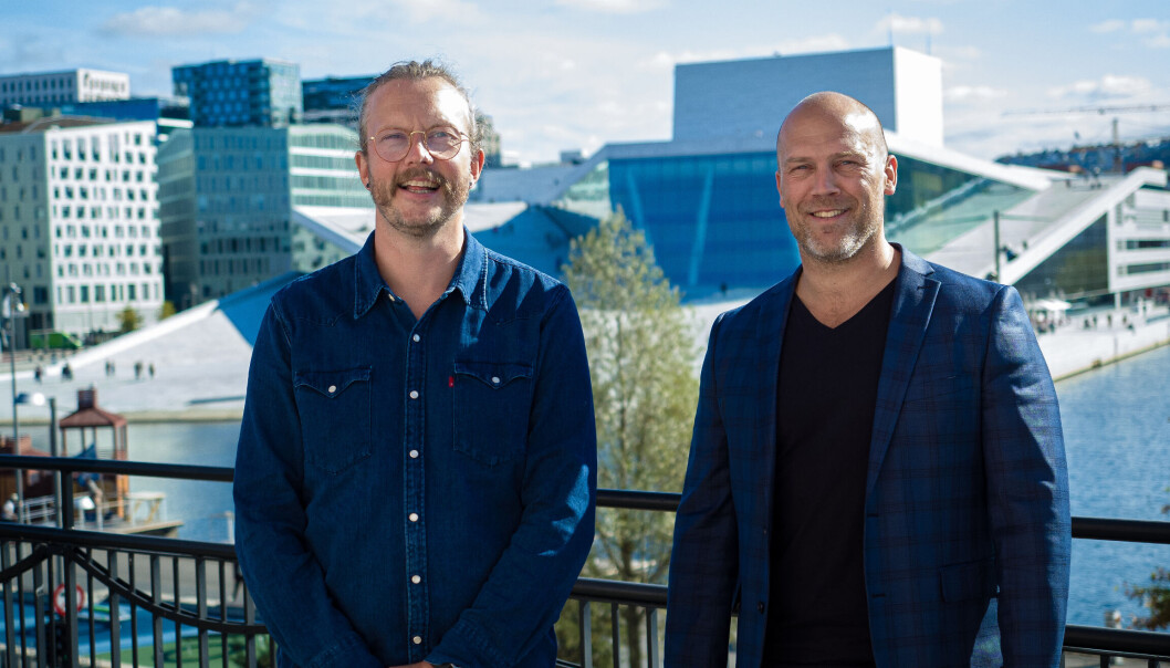 Arnbjørn J. S. Marklund og Lars Yngvar Tømmerholt i Skill. Arnbjørn J. S. Marklund og Lars Yngvar Tømmerholt i Skill.
