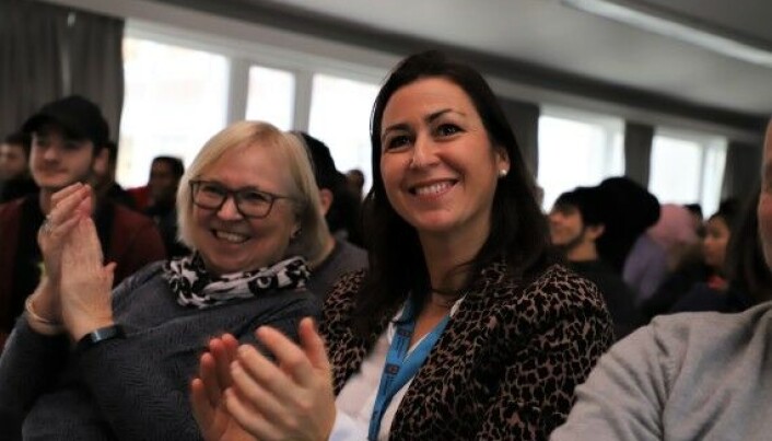 Johanne Marie Benitez Nilsen (til høyre) Johanne Marie Benitez Nilsen (til høyre)