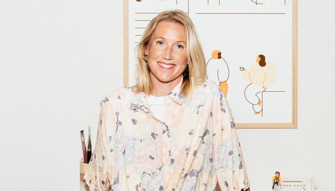 Kreatør og byråleder Eva Wiken i byrået Vild. Kreatør og byråleder Eva Wiken i byrået Vild.
