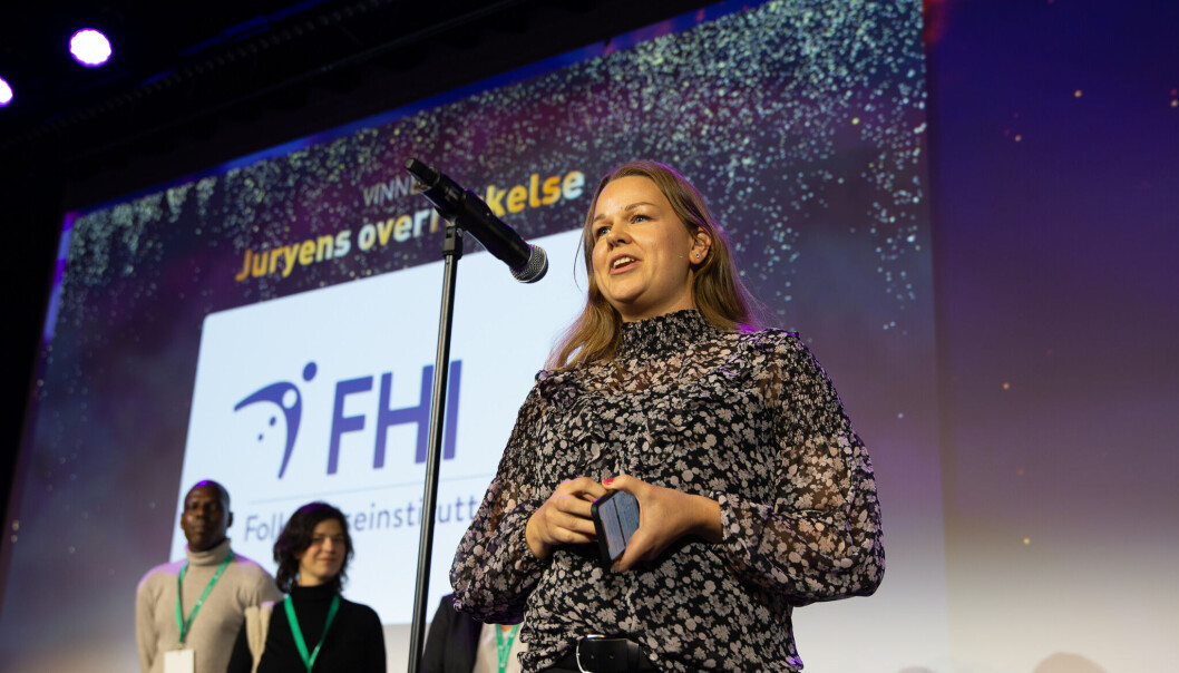 Under Social Media Awards 2021 delt juryen ut en overraskelsespris til FHI. Under Social Media Awards 2021 delt juryen ut en overraskelsespris til FHI.