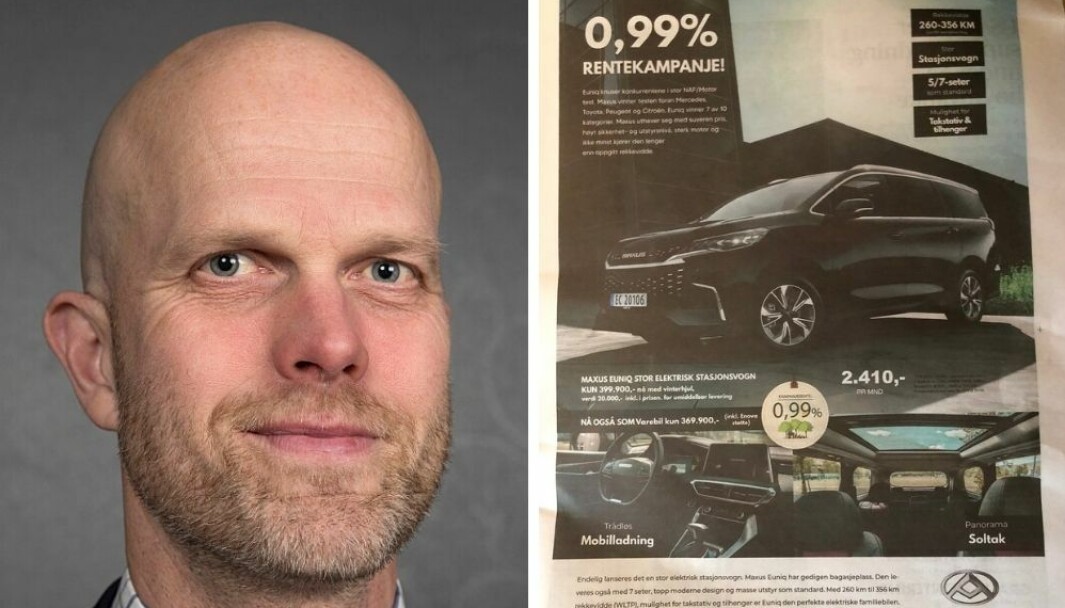 – Det gjør meg sint å se slike annonser, slikt bør absolutt bøtelegges, det er rett og slett ikke greit eller lov. – Det gjør meg sint å se slike annonser, slikt bør absolutt bøtelegges, det er rett og slett ikke greit eller lov.