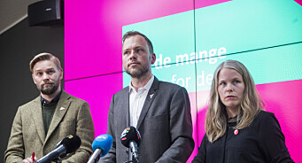 «Kjære Danmark: Vi prøvde» SV svarer på dansk forside med frekk annonse