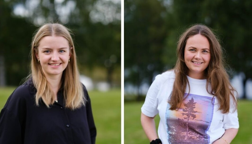 Inga Kroken og Martine Klohs. Inga Kroken og Martine Klohs.