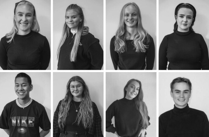Volda-laget består av: Jenny Brynhildsen, Elise Lødøen, Jenny Carlsen, Renate Gjerken, Eli Maria Helland, Olav Amar Sherpa Rangsæter-Kråkenes, Kristine Widlund Klipper og Thomas Amlie. Volda-laget består av: Jenny Brynhildsen, Elise Lødøen, Jenny Carlsen, Renate Gjerken, Eli Maria Helland, Olav Amar Sherpa Rangsæter-Kråkenes, Kristine Widlund Klipper og Thomas Amlie.