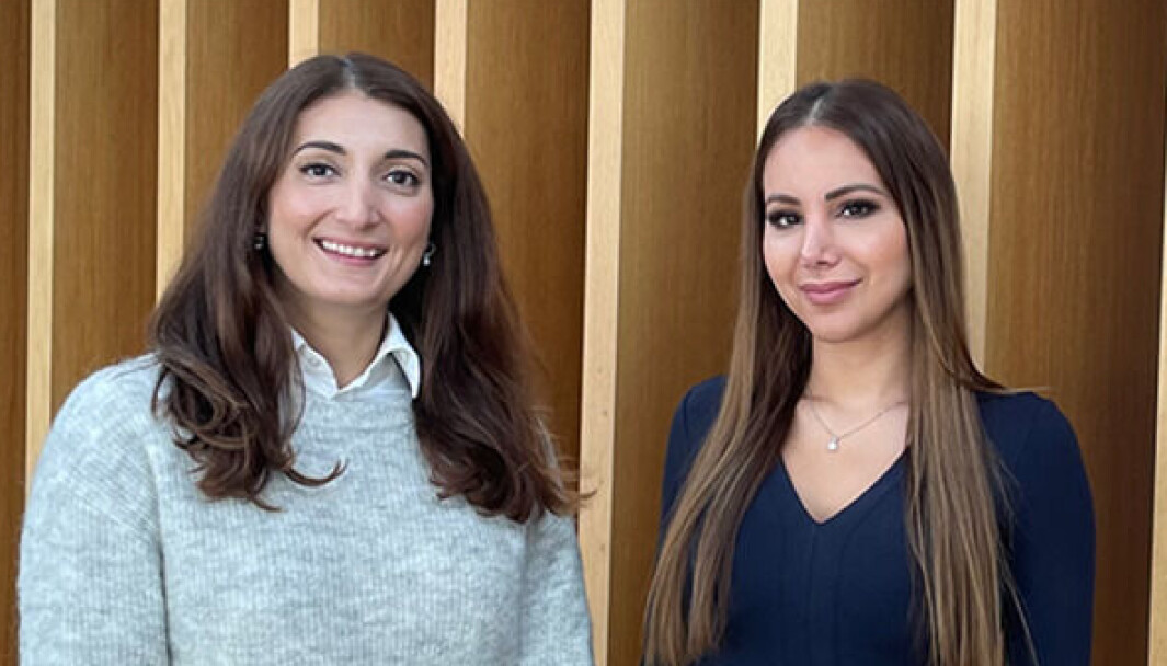 Jasmina Lie og Elnaz Esmailzadeh. Jasmina Lie og Elnaz Esmailzadeh.