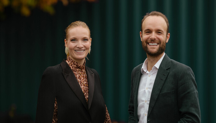 Marianne Krey-Jacobsen og Marius Parmann.