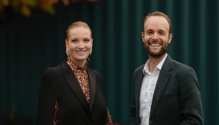 Marianne Krey-Jacobsen og Marius Parmann. Marianne Krey-Jacobsen og Marius Parmann.