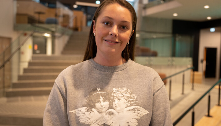 Kristine Klipper, Volda-student og leiar i Kommunikasjonsforeningen studentlag. Kristine Klipper, Volda-student og leiar i Kommunikasjonsforeningen studentlag.