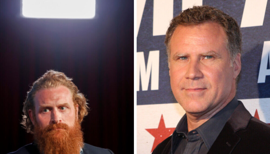 Kristofer Hivju og Wil Ferrell møtes i reklameduell i London i november. Kristofer Hivju og Wil Ferrell møtes i reklameduell i London i november.