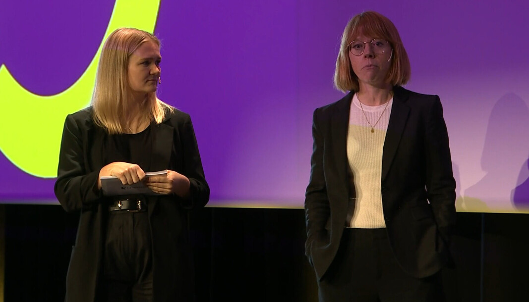 Karianne Nygård og Hege Paulsen Bråtner fortalte om Lånekassens KoKo ide. Karianne Nygård og Hege Paulsen Bråtner fortalte om Lånekassens KoKo ide.