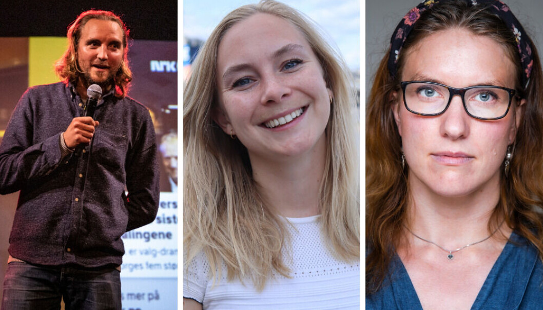 Linn-Elise Øhn Mehlen, Maren Njøs Kurdøl og Espen Utne Landgraff skal alle jobbe med presse og kommunikasjon for partiet Rødt. Linn-Elise Øhn Mehlen, Maren Njøs Kurdøl og Espen Utne Landgraff skal alle jobbe med presse og kommunikasjon for partiet Rødt.
