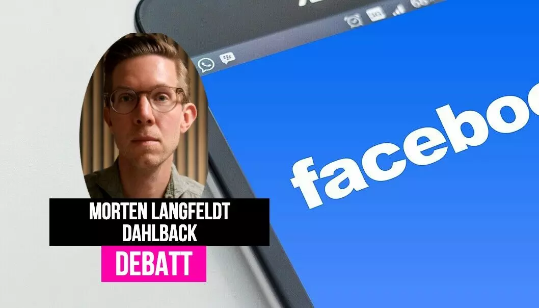 Morten Langfeldt Dahlback i Faktisk faktasjekker innhold på sosiale medier.