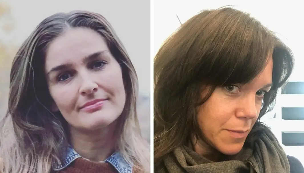 Eli Marie Stavlund og Amalie Kvame Holm. Eli Marie Stavlund og Amalie Kvame Holm.