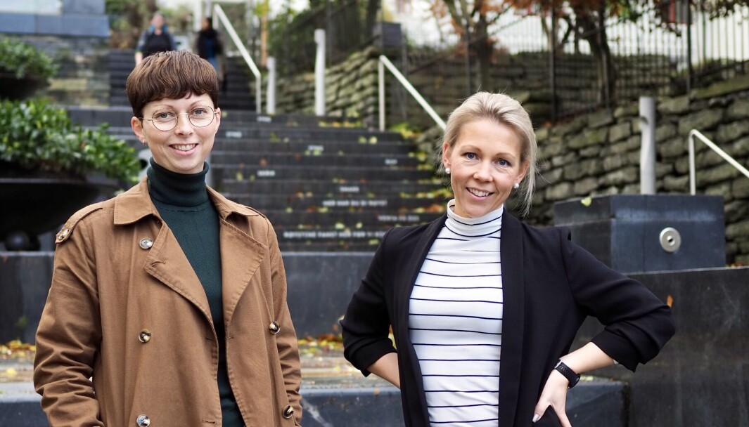 Byråleder Synnøve Vindheim Svardal og Christine Fredheim. Byråleder Synnøve Vindheim Svardal og Christine Fredheim.