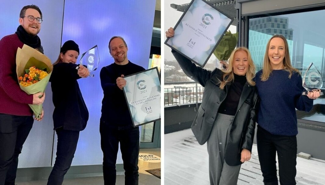 Hyper: Helge Skivenes, Martine Sjekkeland og Jørgen Djuve. Fra WAL: Hanna Wennstam og Anna Johansen . Hyper: Helge Skivenes, Martine Sjekkeland og Jørgen Djuve. Fra WAL: Hanna Wennstam og Anna Johansen .
