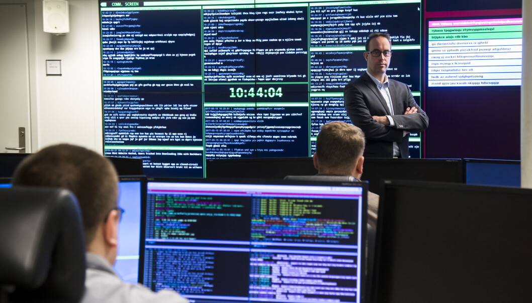 Nasjonal sikkerhetsmyndighet søkjer etter ein ny kommunikasjonsrådgjevar. Her frå Norges nasjonale cybersenter - NorCERT sitt operasjonssenter i Oslo. Det er den operative delen av Nasjonal sikkerhetsmyndighet (NSM) som håndterer alvorlige dataangrep mot samfunnskritisk infrastruktur og informasjon. Biletet er frå 2017 Nasjonal sikkerhetsmyndighet søkjer etter ein ny kommunikasjonsrådgjevar. Her frå Norges nasjonale cybersenter - NorCERT sitt operasjonssenter i Oslo. Det er den operative delen av Nasjonal sikkerhetsmyndighet (NSM) som håndterer alvorlige dataangrep mot samfunnskritisk infrastruktur og informasjon. Biletet er frå 2017