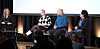 Eva Sannum ledet debatten. Kristine Hellkås Hellesland fra Forsvarets mediesenter debatterte med Anders Hammer og Yohan Shanmugaratnam, utenriksjournalist i Klassekampen. Eva Sannum ledet debatten. Kristine Hellkås Hellesland fra Forsvarets mediesenter debatterte med Anders Hammer og Yohan Shanmugaratnam, utenriksjournalist i Klassekampen.