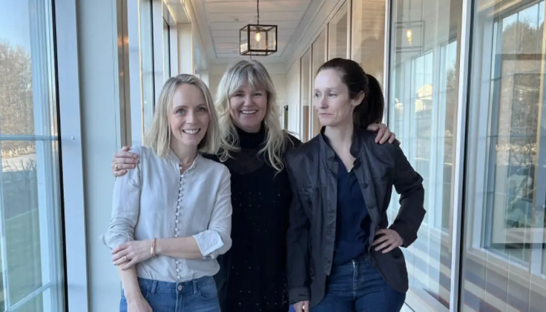 Fv. Lena Simone Jensen, Lene Hatlenes og Martine Larsen Rygh. Fv. Lena Simone Jensen, Lene Hatlenes og Martine Larsen Rygh.