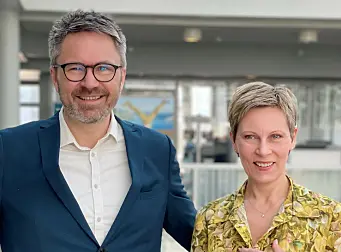 Asbjørn Bartnes og Grete Kristoffersen. Asbjørn Bartnes og Grete Kristoffersen.