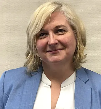 – Vi synes hun er veldig tidsriktig nå hvor hun for eksempel ikke bare stuper, men også dødser., sier Markedsdirektør Vivian Tysse. – Vi synes hun er veldig tidsriktig nå hvor hun for eksempel ikke bare stuper, men også dødser., sier Markedsdirektør Vivian Tysse.