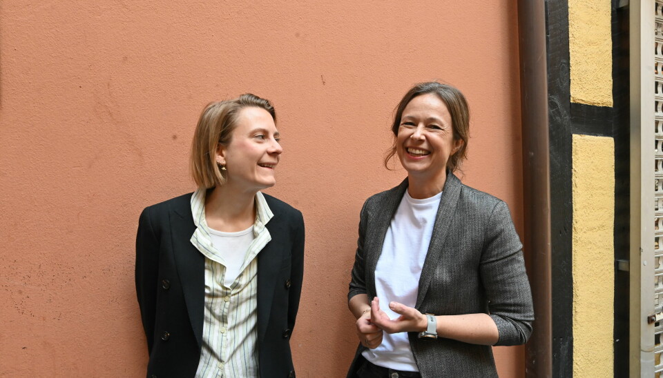 Martine Carlson og Irmelin Bergh startet Nudgelab for cirka åtte måneder siden.