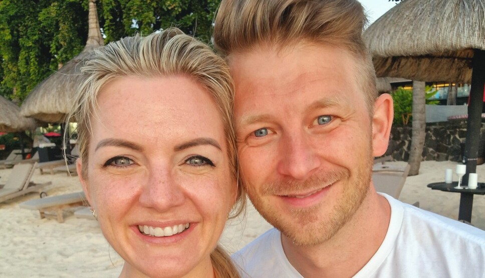 Hanne-Lene Dahlgren og ektemannen Andres feiret ti års bryluppsdag på Mauritius. Dette er første gang på mange år at hun tok seg fri fra sosiale medier og e-post.