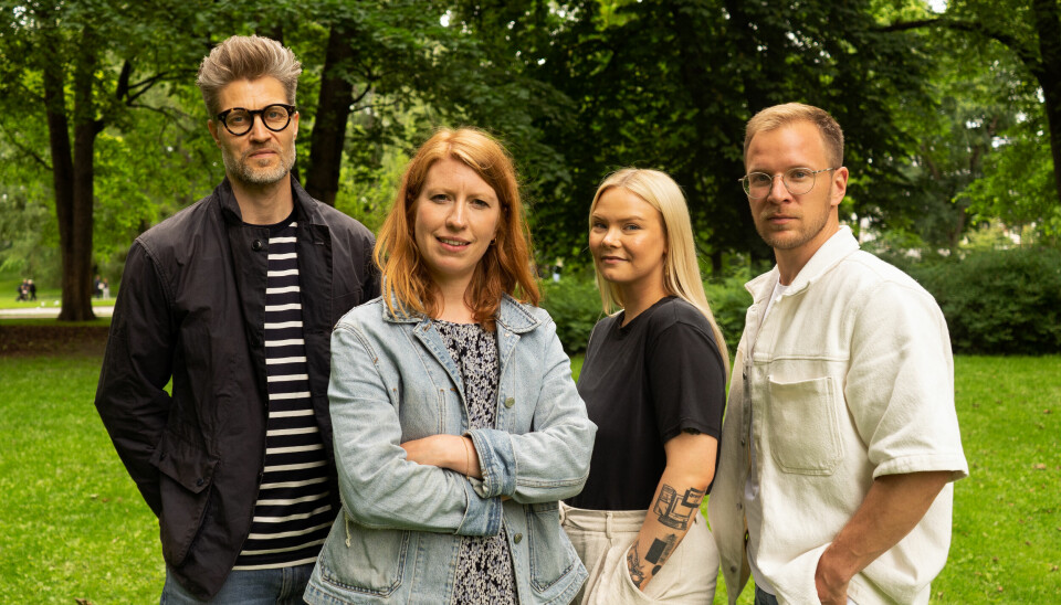 Bold ansetter fire nye til byrået, f.v. Lars Bjørnstad, Elisabeth Jahr Hilde, Vanja Andersen og Matthes Alpheis.