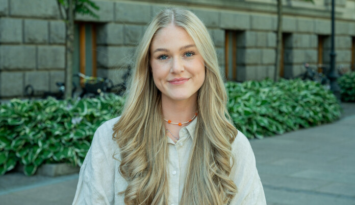 Event manager Amalie Børselien.