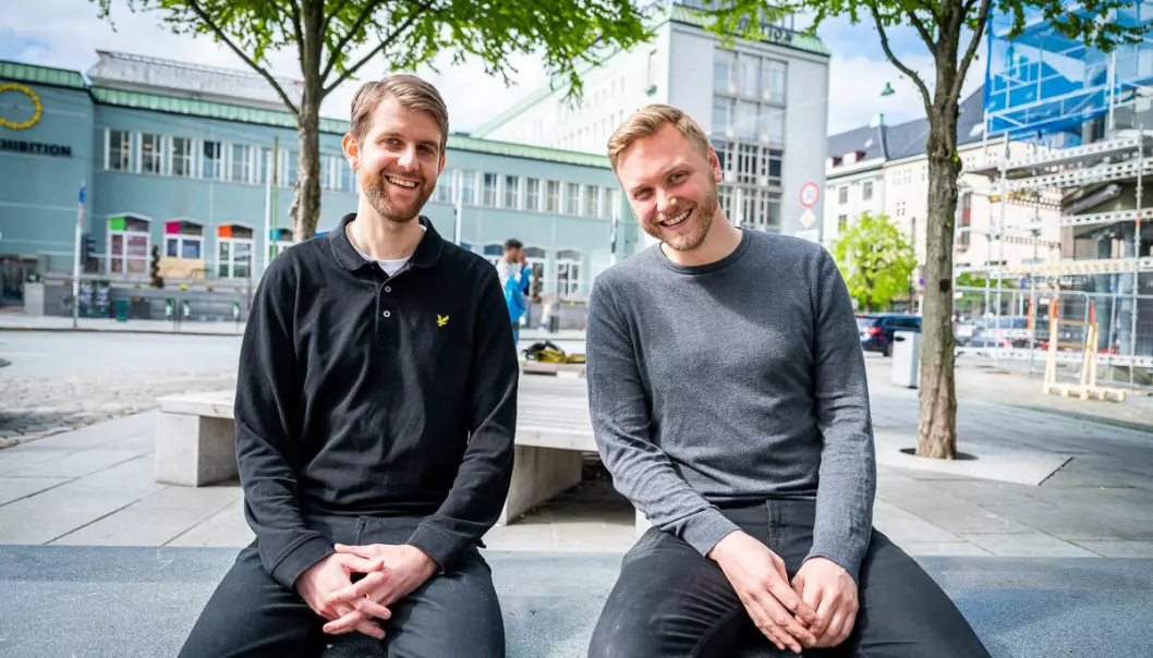 Anders Hønsi og Lars Longva har vært med på å stable Bergen kommunes suksessfulle TikTok-satsing på beina.
