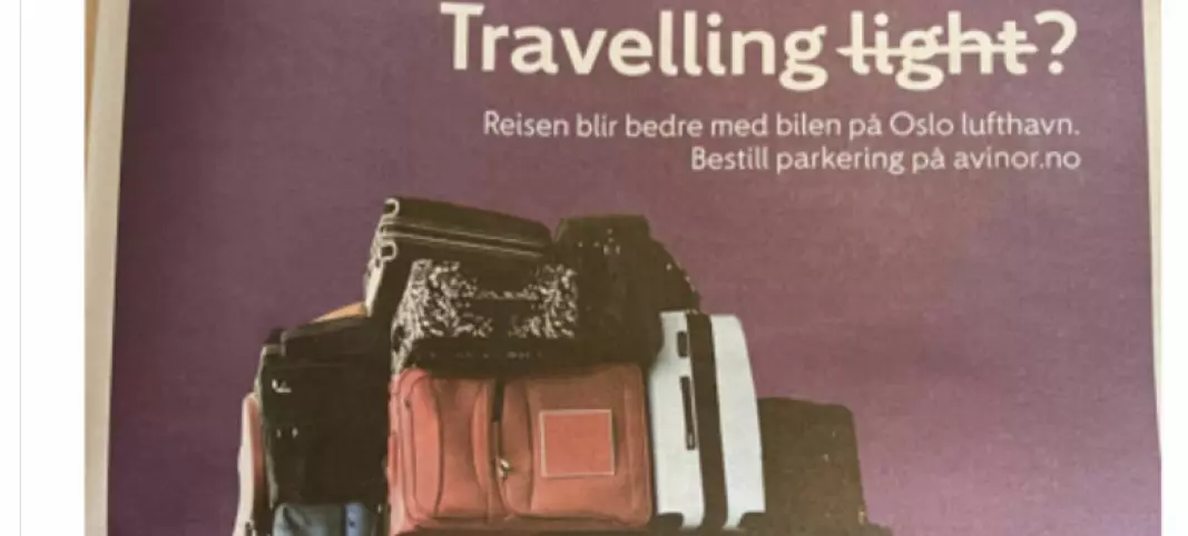 NRK: Reagerer på Avinor-reklame: – Feil signal