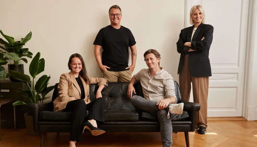 F.v. Beate Hurum Berg, Hans Petter Moen, Kim Wifladt og Anette Ousdal. F.v. Beate Hurum Berg, Hans Petter Moen, Kim Wifladt og Anette Ousdal.