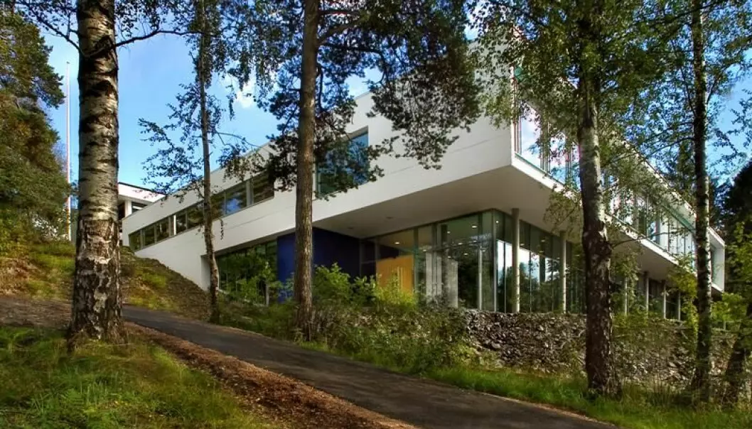 Riksarkivbygningen på Sognsvann