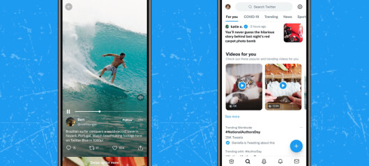 Twitter tar en TikTok – lanserer fullskjerm videospiller