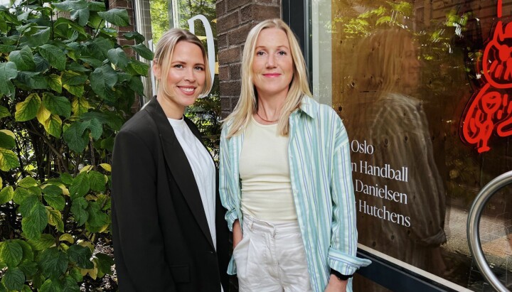 Ada Weel Olsen, ny partner i Vild, sammen med byråleder Eva Wiken.