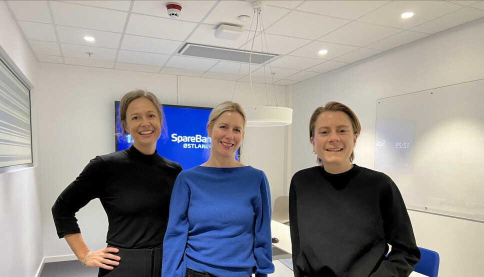 F.v. Irmelin Bergh, Marianne Gylthe Karlsson og Martine Carlson