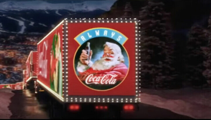 «Holidays are coming»-filmen er tilbake på norske TV-skjermer i år.