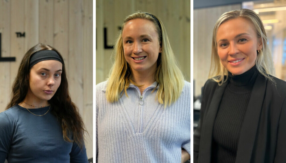 Olivia Åkerholm, Ingeborg Bern Egeland og Christel Mathiesen er alle nye i Apriil Innhold.