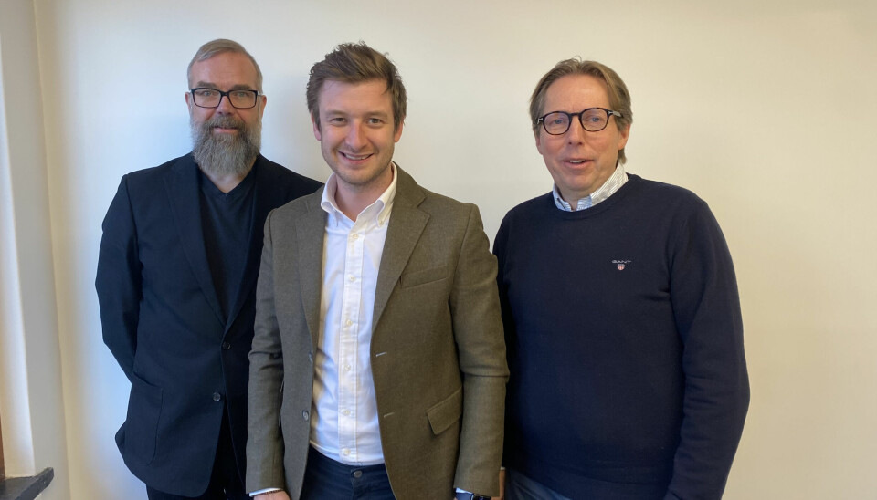 F.v. Paal Fure, Adrien Bjørnskau og Christian Espeseth.