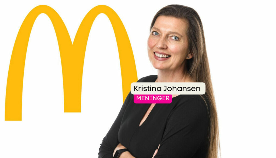 Kristina Johansen er kommunikasjonssjef i McDonalds i Norge