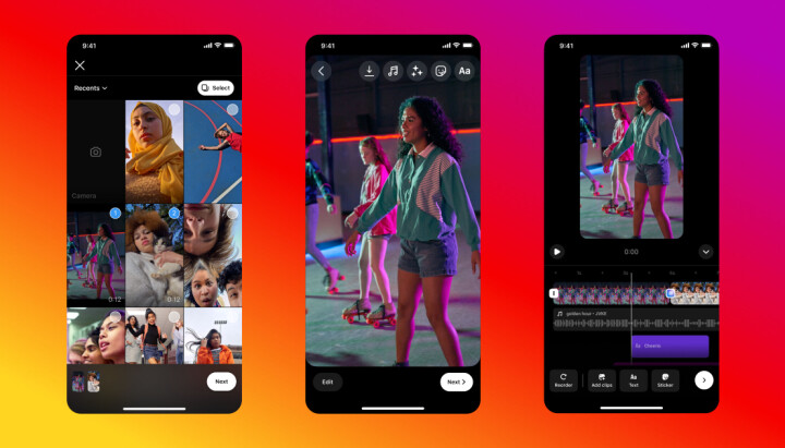 Ut fra bildene Instagram har delt av det nye redigeringsverktøyet, blir det mer likt
redigeringsverktøyet i TikTok. Ut fra bildene Instagram har delt av det nye redigeringsverktøyet, blir det mer likt
redigeringsverktøyet i TikTok.