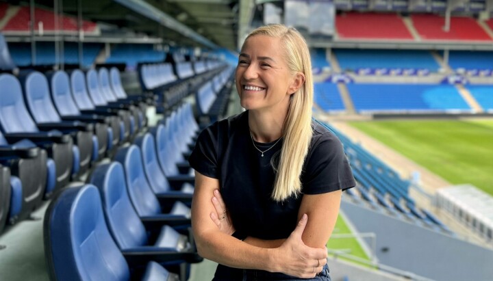 Lene Mykjåland la fotballkarrieren på hylla i 2016. Nå er hun tilbake som kommunikasjonssjef.